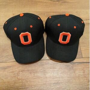 VTG Nike Team Oregon State Beavers NCAA Swoosh Cap Orange Black